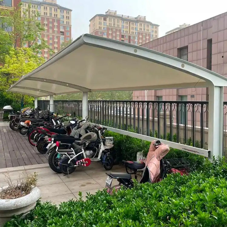 古丈县膜结构电动车棚